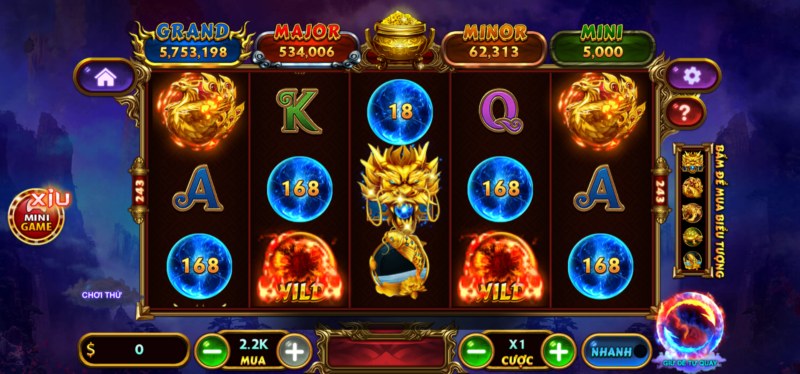 Game nổ hũ 90 còn gây ấn tượng bởi hàng loạt tính năng đặc biệt