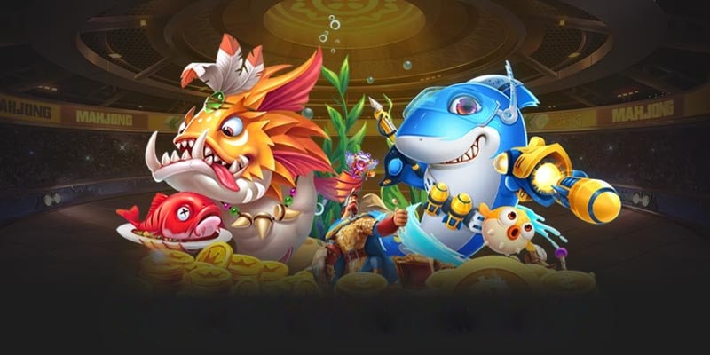 Game săn cá cao thủ tạo ra sức hút lớn nhờ vào không gian đại dương sống động